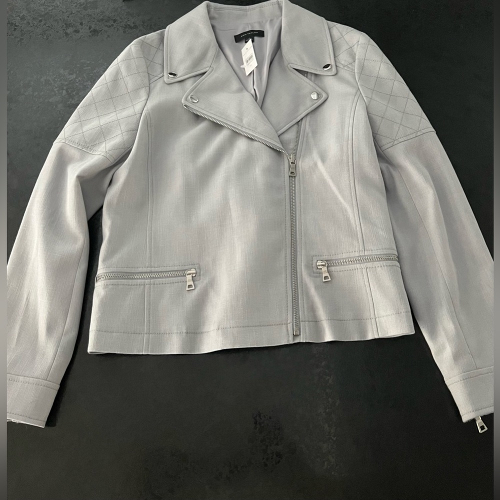 Never Worn, NWT Ann Taylor Jacket, Light Dusty Blue Color, Medium